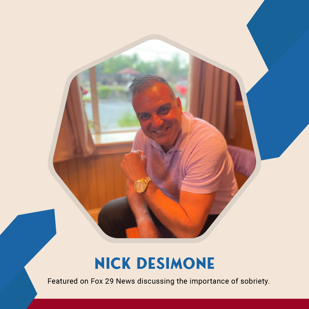 Headshots of Nick DeSimone